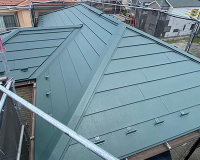 築20年 屋根 カバー工法後